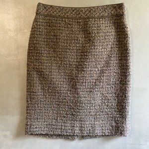 J Crew no 2‎ pencil Skirt womens 6 would blend gray silver 31 x 23